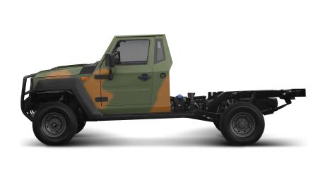 VIATURA MILITAR AM23 CHASSI CABINE 